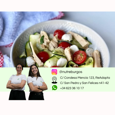 Ensalada de calabacín y atún